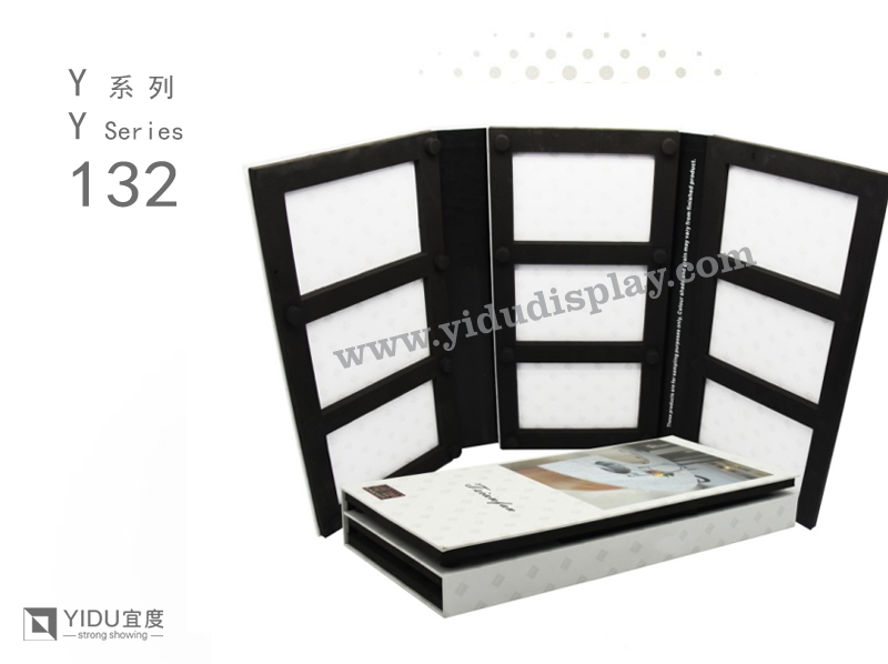 黑色纸板样品盒 石材样品册 样品夹 物美价廉 Y132