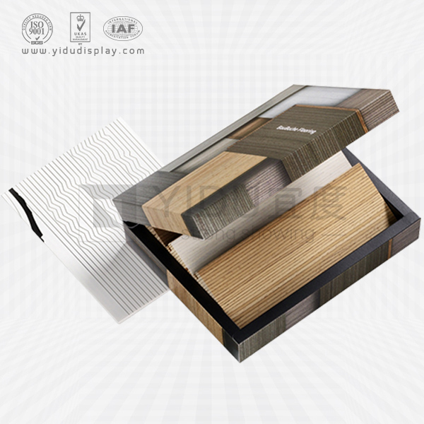 环保EVA纸实木踢脚线样品盒定制 天地盖实木门样品收纳纸盒 WB2003