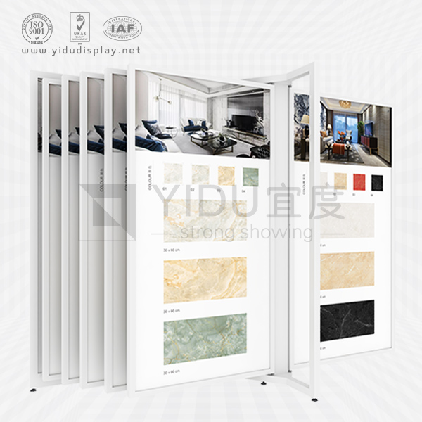 High Quality Customized Laminate Flooring Display Stand With Competitive Price - CF2061