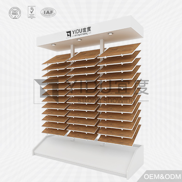 High Quality Customized Laminate Flooring Display Stand With Competitive Price-WG2003