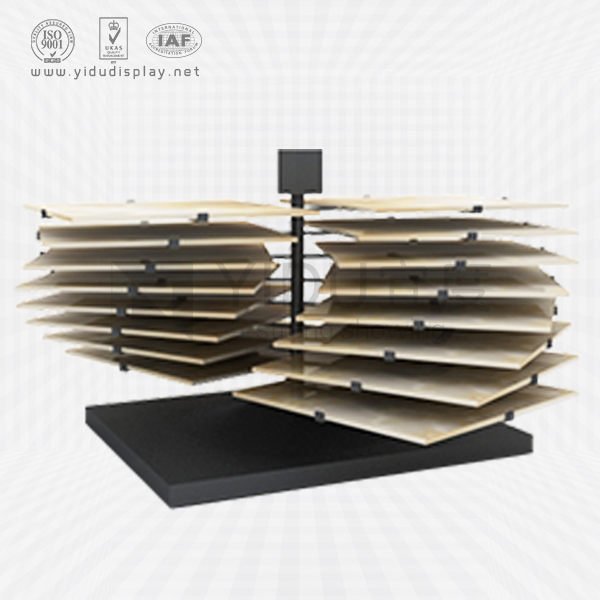 Metal Wood Flooring Ceramics Tiles Display Stand Racks - CX2013
