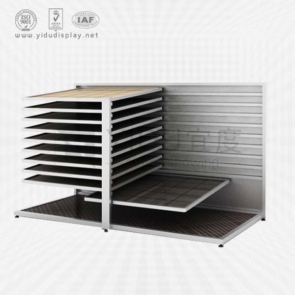 Horizonal Exhibition Display Stand Rack For Ceramic Tile - CX2019	