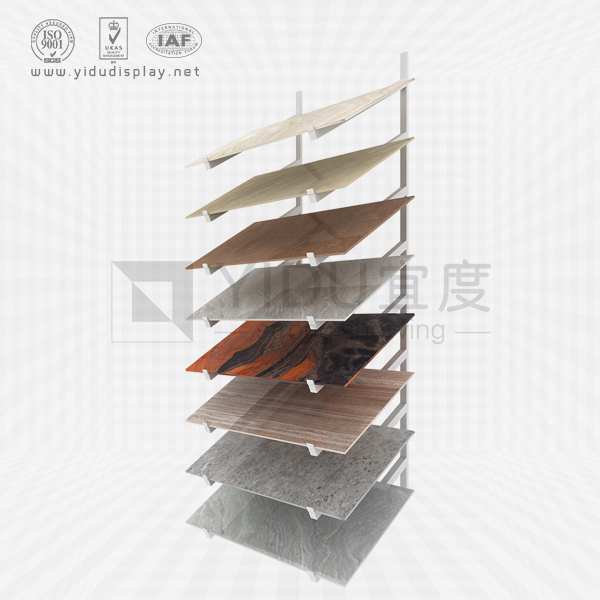 Ceramic Tile Display Rack Shelves - E2077
