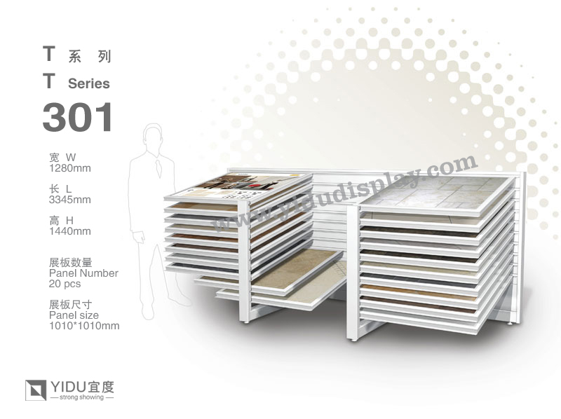 Sliding Ceramic Tile Display T301