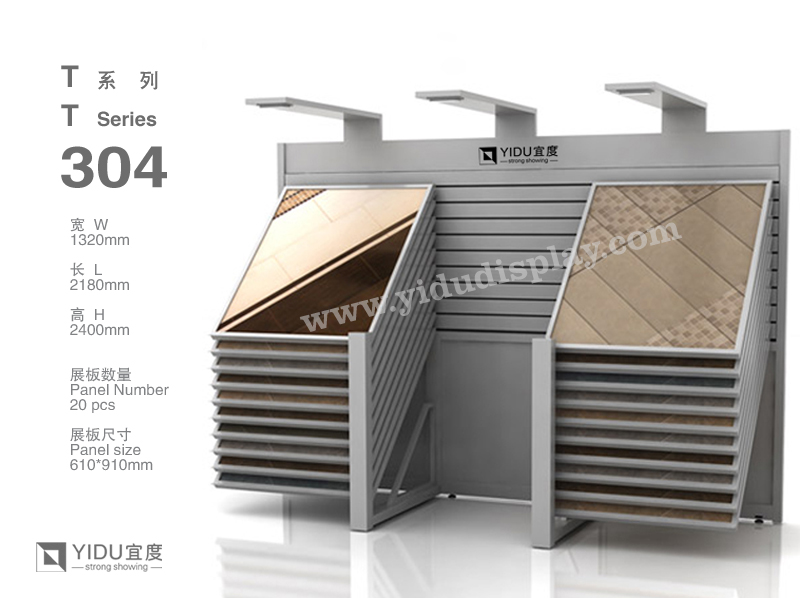 Sliding Ceramic Tile Display T304