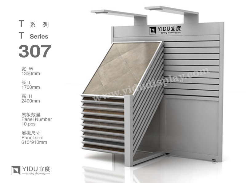 Sliding Ceramic Tile Display T307