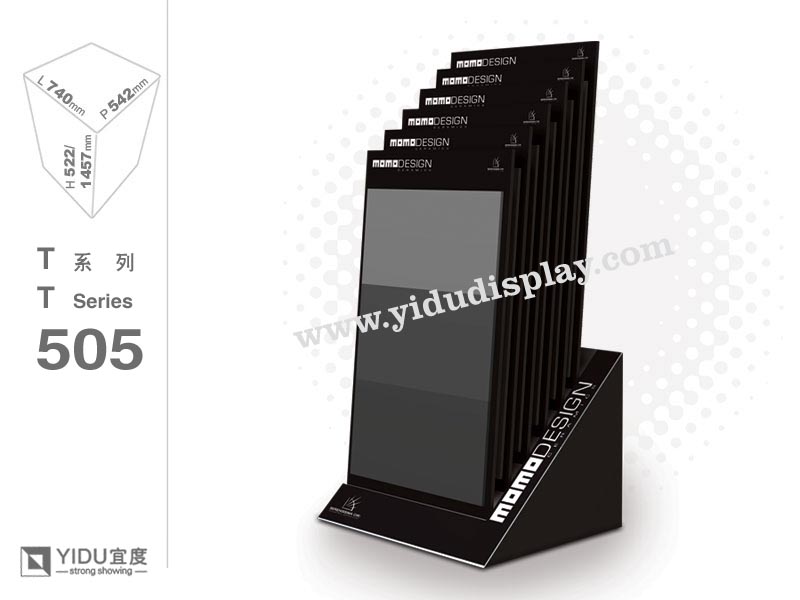 45度斜坡便携式瓷砖展架 T505