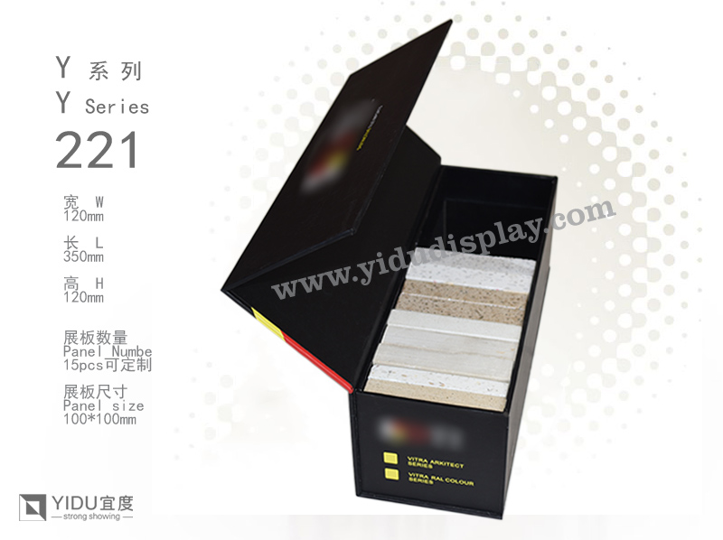 新款陶瓷样品盒，地板砖样品盒，瓷砖样板册 马赛克样品盒  Y221