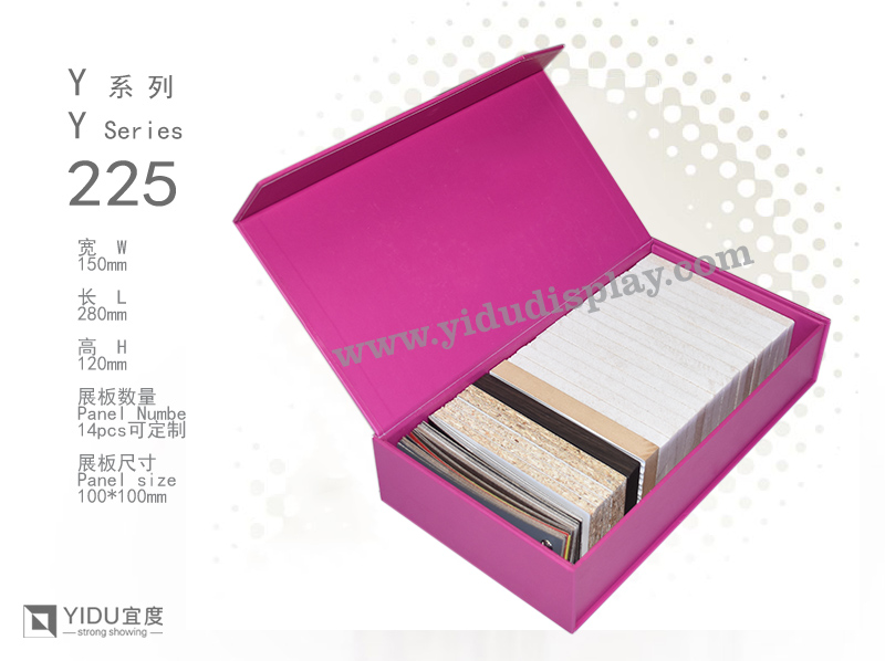 马赛克样品盒，水晶马赛克色卡，玻璃马赛克展板   Y225