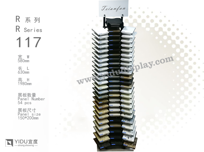 宜度人造石展示架 石英石展示架最新报价 厂家供应R117