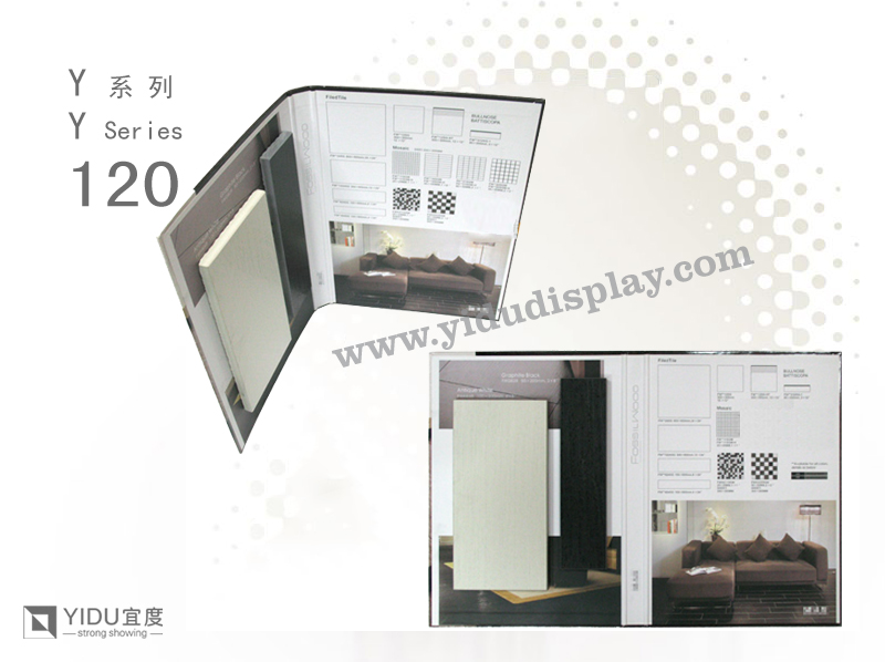 工厂生产加工 岩板样本册 泡沫色卡本 印刷包装展示架YB121
