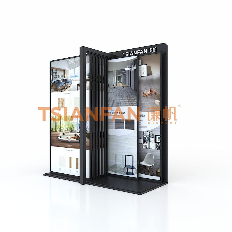 双面瓷砖推拉吊挂展架  易滑动展架  颜色可定做 T228