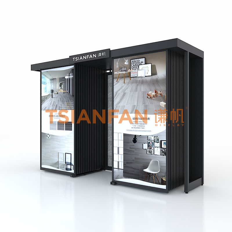 双面瓷砖推拉吊挂展架  易滑动展架  颜色可定做 T227