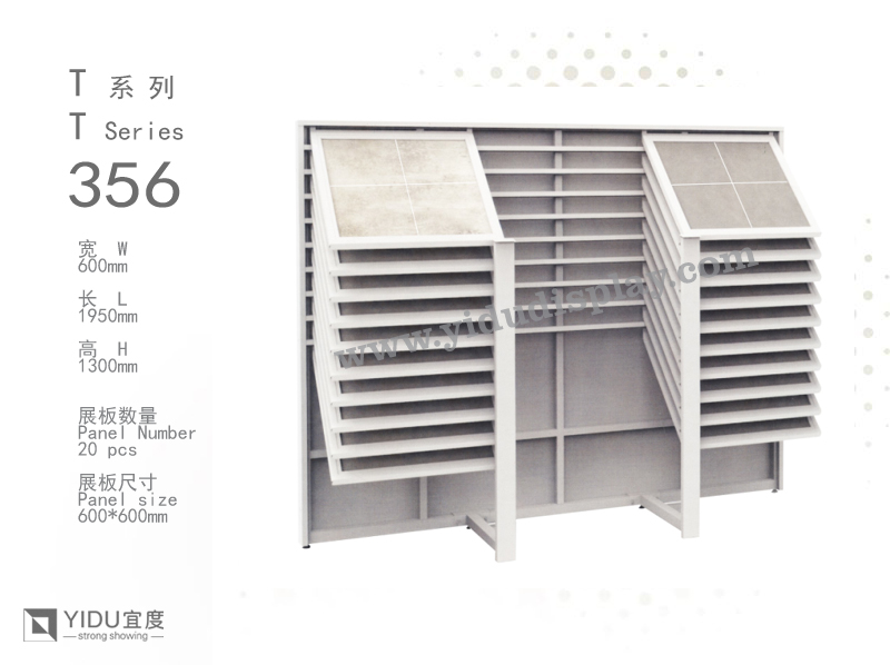 瓷砖斜趟展示架 可放展厅 卖场 S356