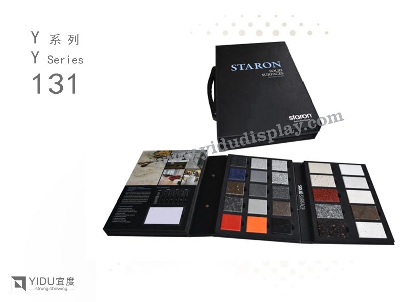 岩板样品盒 石材样品册 样品夹厂家批发 YB113