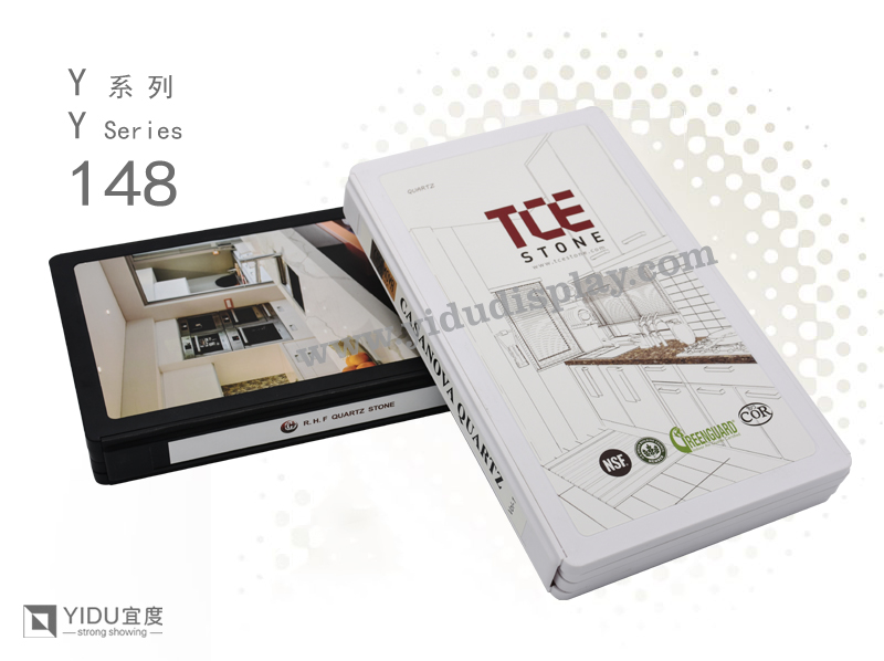 岩板塑料样品册 5折石材样品架 可定制厂家批发 YB095