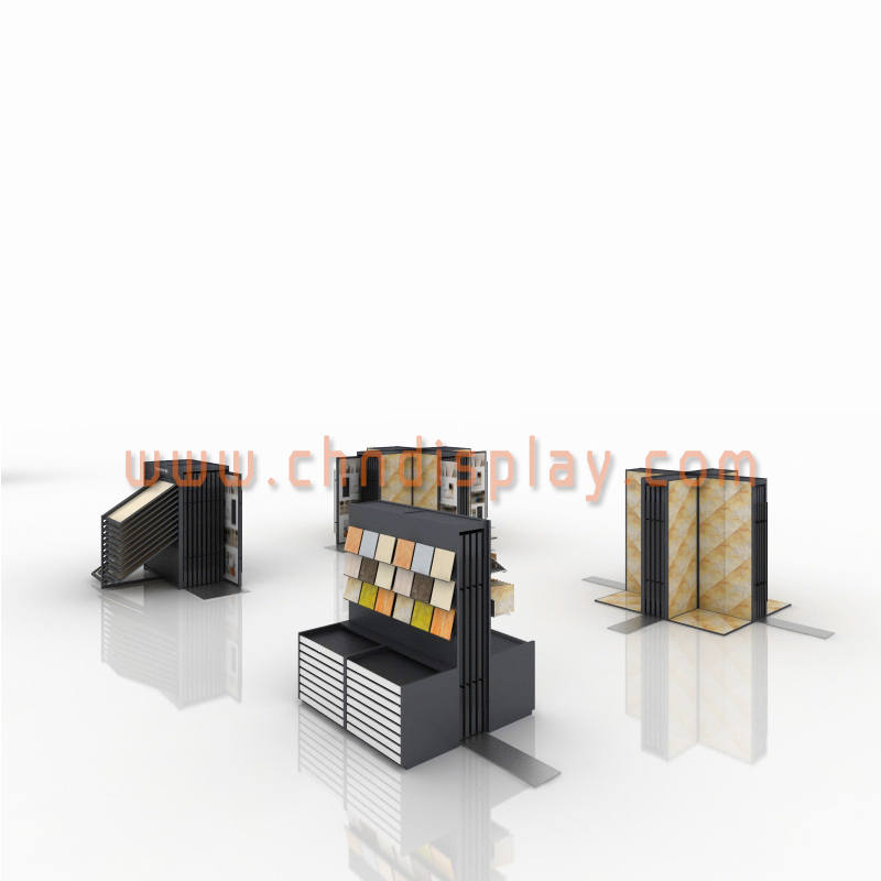 款式多样 瓷砖展厅组合式展示架 尺寸定制 T606