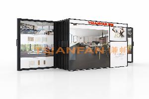 岩板平铺瓷砖展架，岩板展示样品架YB050