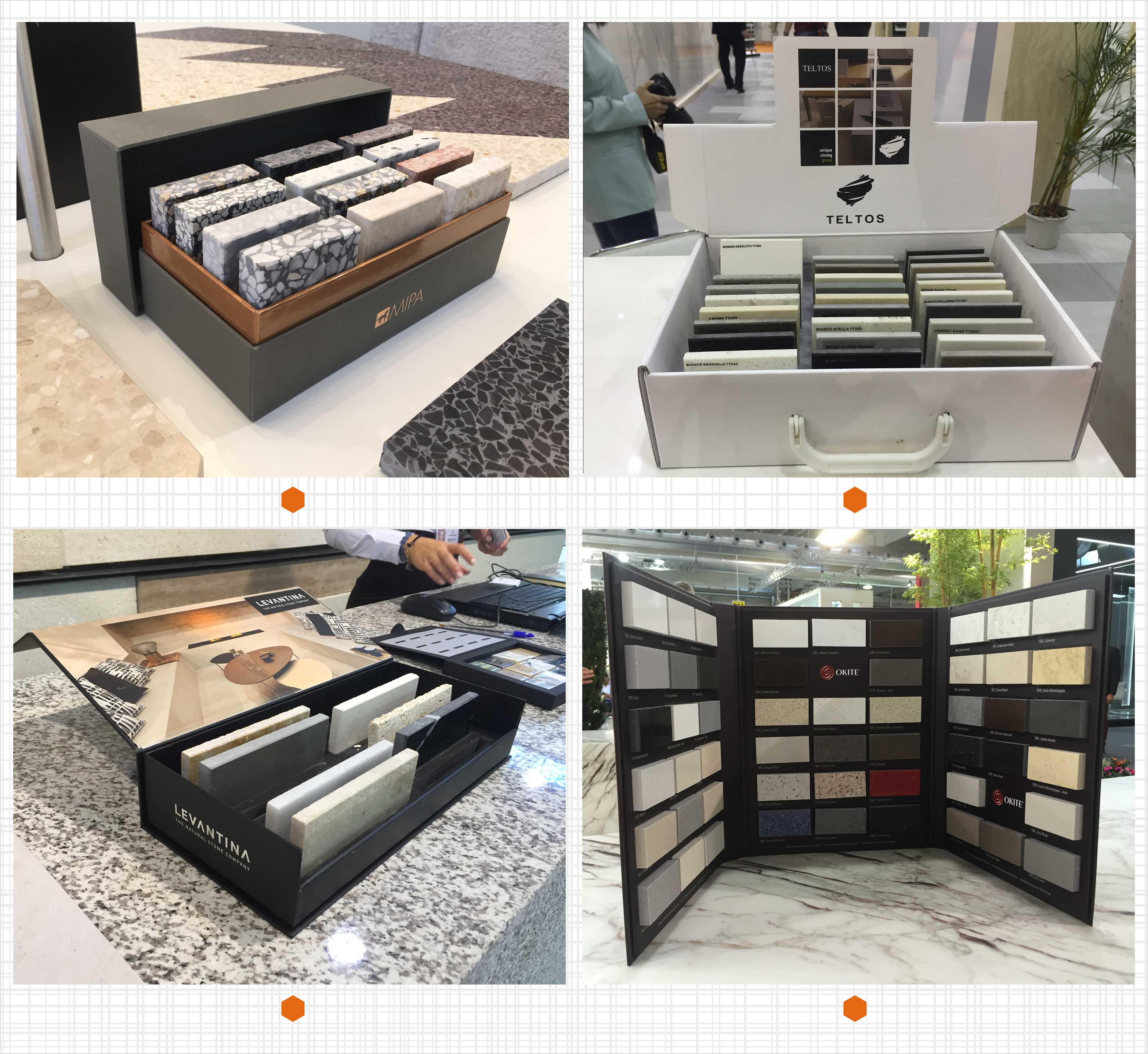 专业生产纸质岩板样品册 纸质样品册设计 石材样品册定制YB029