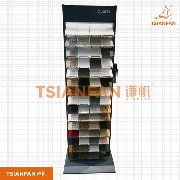 厂家直销石英石展示架 落地架 价格 批发SRL125