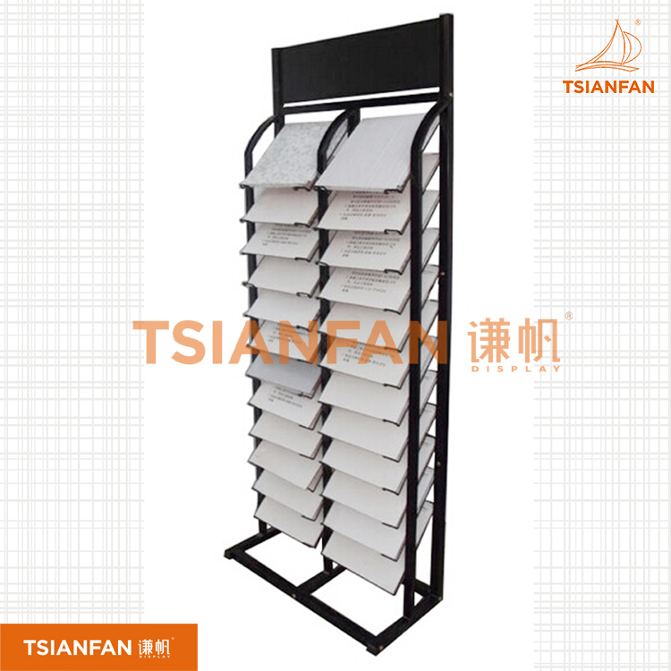 落地石英石展架 新品石英石展架 石英石桌面展架SR140