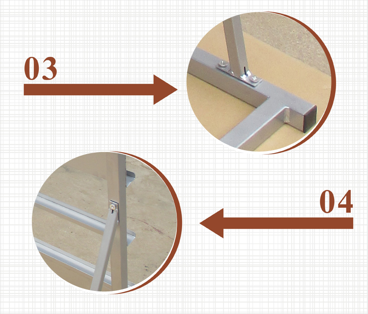 瓷砖简易式展架_瓷砖便携式展架 厂家批发 SW001