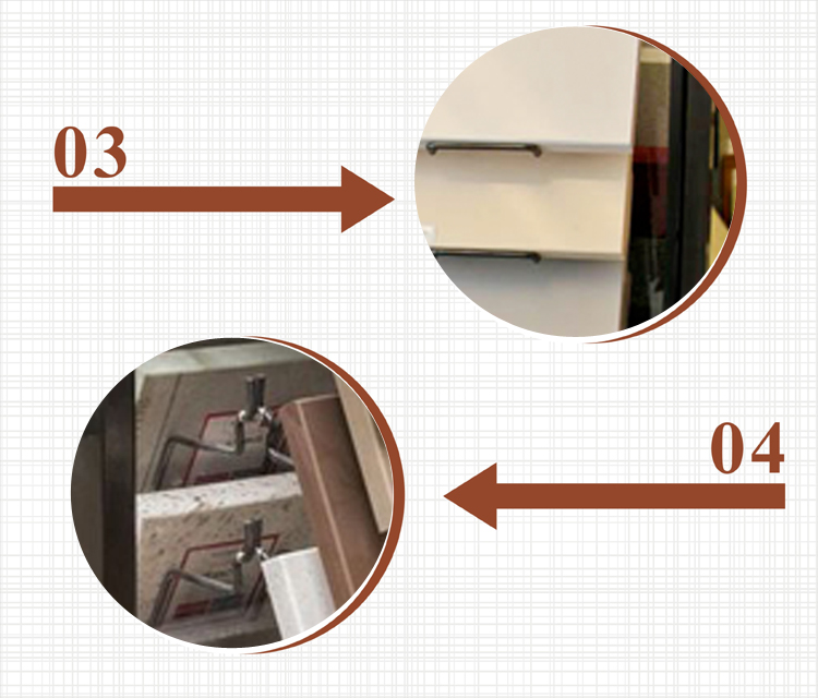 新品石英石展架 石英石展架低价批发SRL137