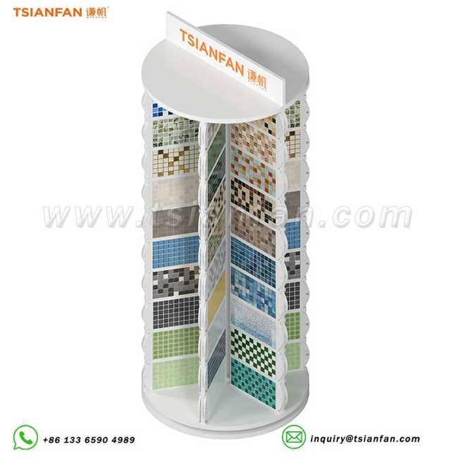 马赛克节省空间展示架MM017