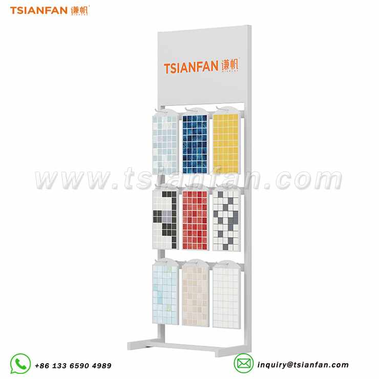 挂式小规格瓷砖展示架马赛克样品陈列架 -ML038