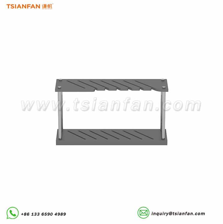 立式插条式瓷砖展示架窄条石材样品展示架-WE00W63